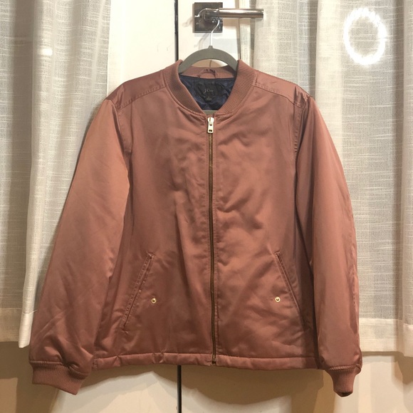 J. Crew Bomber jacket with side zips - Picture 3 of 3